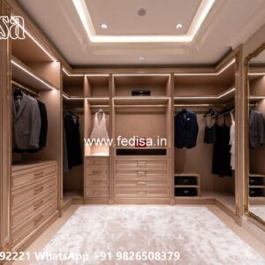 Traditional Wooden Closet Design Inspiration No-8722