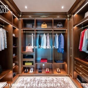 Classic Wardrobe Design for Luxury Villas No-8739