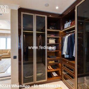 Classic Bedroom Closet Design Inspiration No-8748