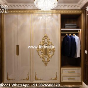 Traditional Wardrobe Design with Luxury Appeal No-8762