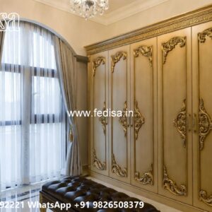 Classic Wooden Wardrobe with Elegant Style No-8763