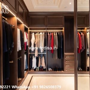 Elegant Closet Design with Classic Details No-8768