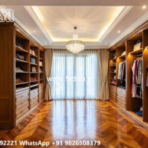 Classic Closet Design with Functional Elegance No-8790