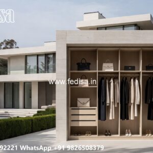 Royal Wardrobe Design with Premium Wood No-8802