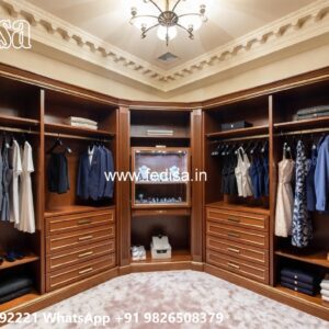 Classic Bedroom Closet with Luxury Details No-8816
