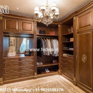 Vintage Closet Design with Rich Texture No-8817