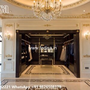 Elegant Wardrobe Design with Handcrafted Beauty No-8819