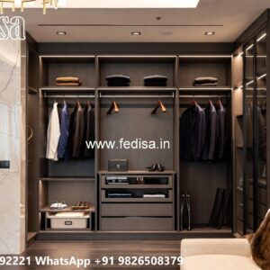 Classic Wardrobe Design with Artistic Finish No-8825