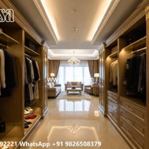 Royal Bedroom Closet Design Inspiration No-8839