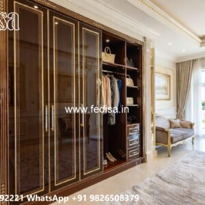 Luxury Wardrobe Design with Royal Inspiration No-8857
