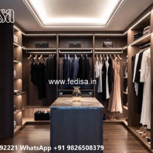 Timeless Closet Design with Decorative Features No-8858