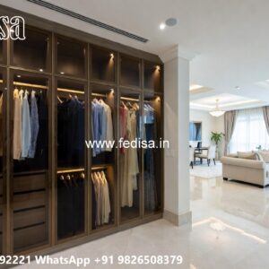Royal Wardrobe Design with Handcrafted Finish No-8870