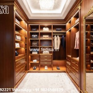 Antique Wooden Closet with Rich Finish No-8874