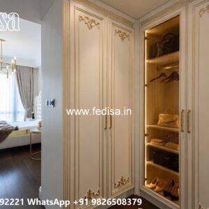 Classic Wooden Closet with Elegant Texture No-8880