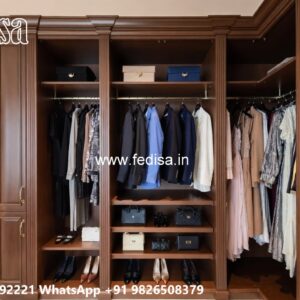Traditional Bedroom Wardrobe with Decorative Style No-8881