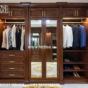 Luxury Classic Wardrobe with Beautiful Details No-8882