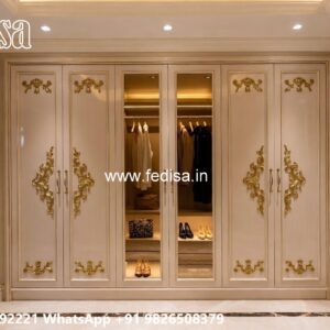 Classic Wardrobe Design with Vintage Luxury No-8895