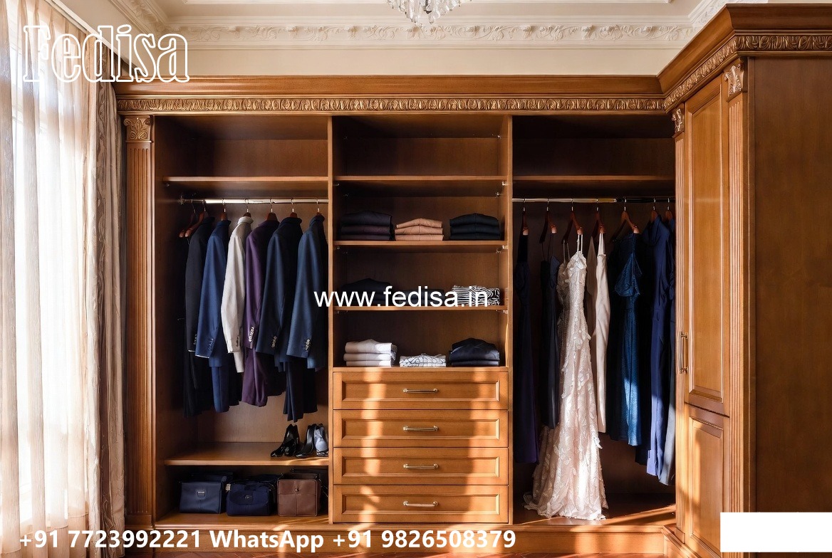 Elegant Wardrobe Design with Royal Charm No-8901