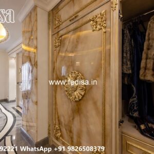 Luxury Traditional Wardrobe with Mirror Finish No-8903