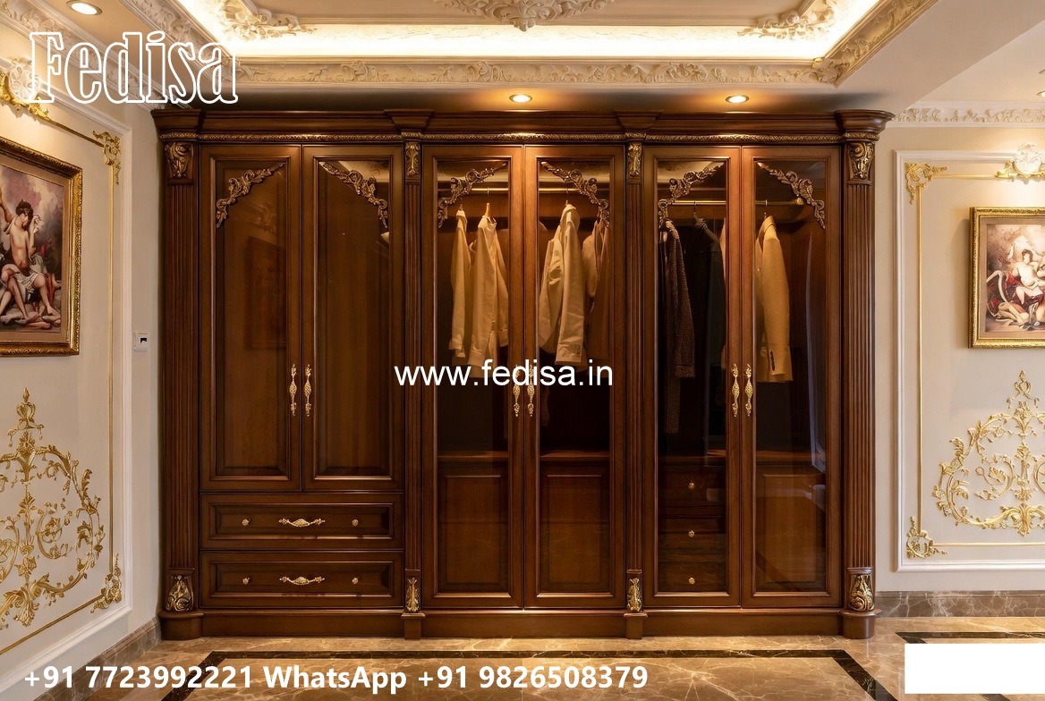 Classic Wardrobe Design with Sophisticated Finish No-8915