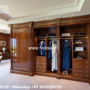 Premium Classic Closet with Wooden Finish No-8923