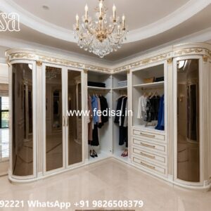 Royal Style Wardrobe with Decorative Finish No-8948