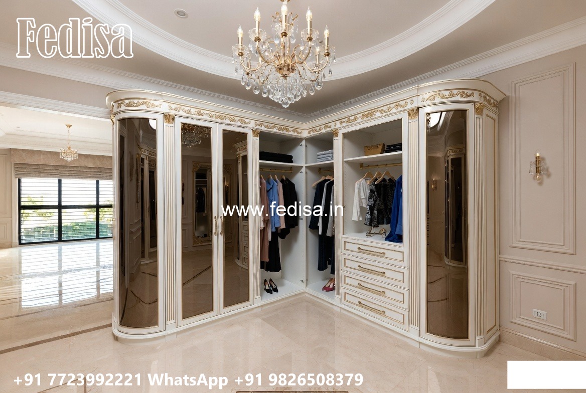 Royal Style Wardrobe with Decorative Finish No-8948