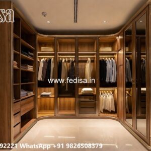 Classic Closet Design with Elegant Details No-8952