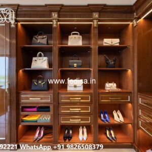 Vintage Bedroom Closet with Luxury Finish No-8953