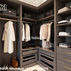 Classic Wardrobe Design with Elegant Organization No-8968