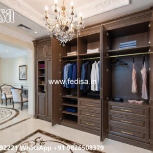 Vintage Wooden Closet with Premium Texture No-8969