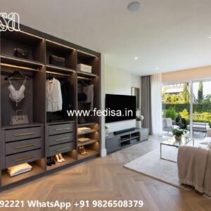 Premium Wardrobe Design with Decorative Details No-8977