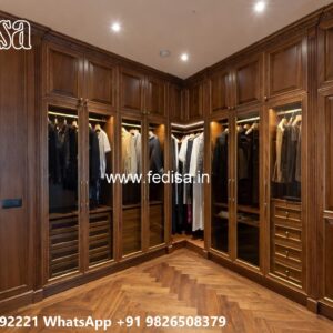 Elegant Closet Design with Premium Features No-8990
