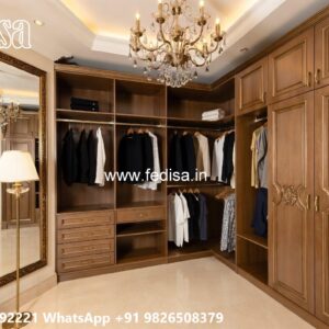 Sliding Wardrobe Design with Mirror Doors No-9020
