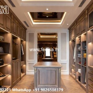 Modern Wardrobe Design with Hidden Storage No-9031