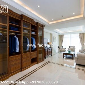 Luxury Wardrobe Design with Glossy Finish No-9032
