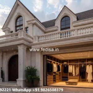 Wooden Wardrobe Design with Elegant Detailing No-9035