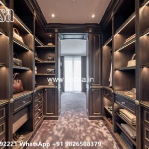 Wardrobe Design with Smart Organization Features No-9038