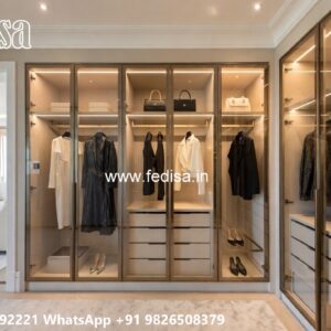 Elegant Wardrobe Design for Premium Bedrooms No-9043
