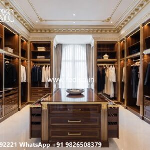 Innovative Wardrobe Design with Functional Layout No-9049