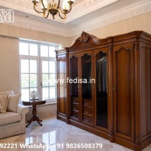Stylish Wardrobe Design with Contemporary Look No-9061