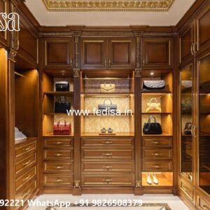 Functional Wooden Wardrobe Design Inspiration No-9063