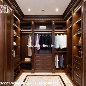 Luxury Wardrobe Design for Modern Villas No-9066