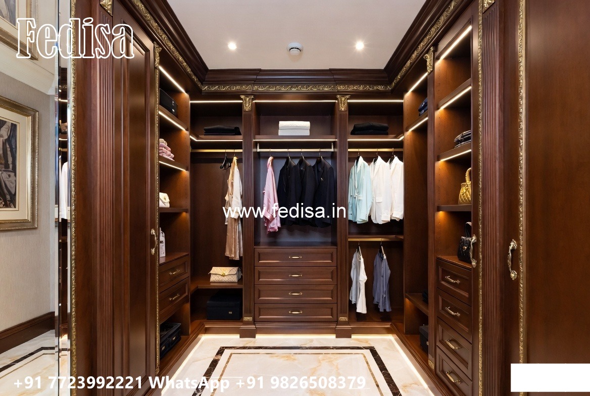 Luxury Wardrobe Design for Modern Villas No-9066