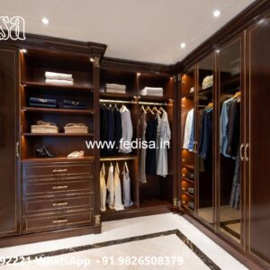 Wardrobe Design Ideas with Elegant Finishes No-9067