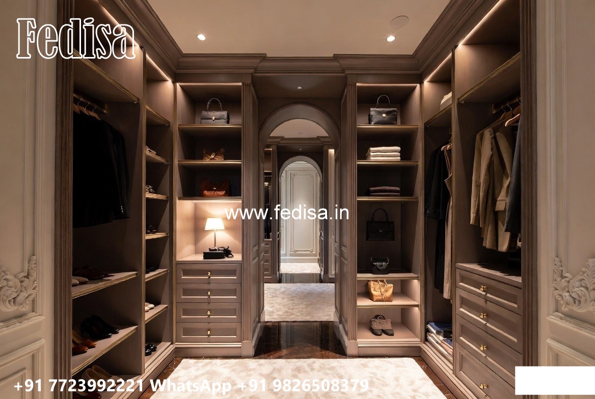 Luxury Wardrobe Design with Contemporary Style No-9074