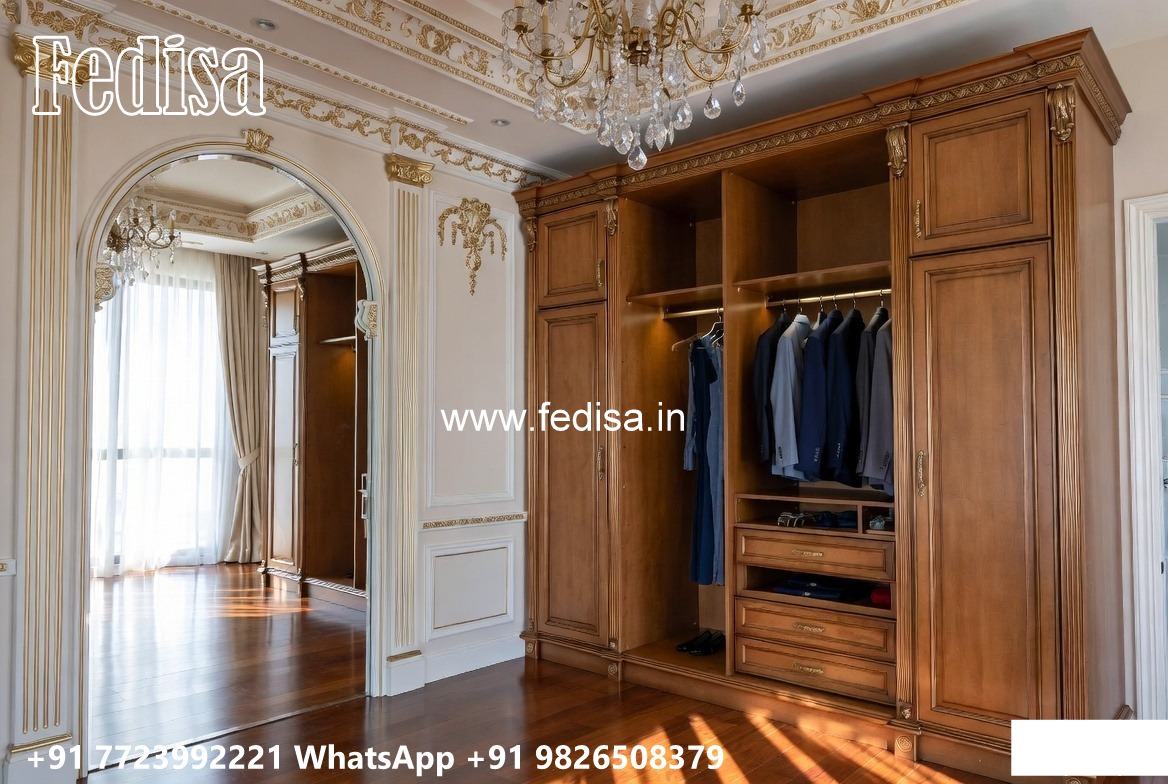 Wooden Wardrobe Design with Luxury Appeal No-9084