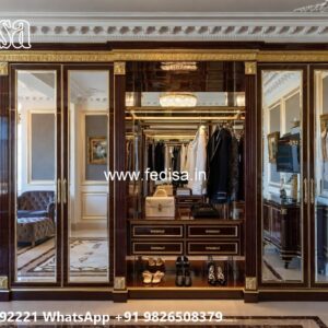 Wardrobe Design Inspiration with Elegant Decor No-9089