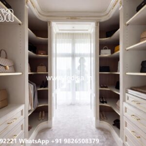Elegant Bedroom Wardrobe Design Concepts No-9093