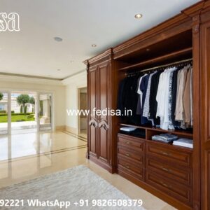 Minimal Wooden Wardrobe Design Inspiration No-9096